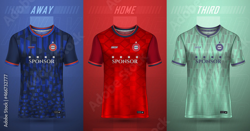 Premium collection of soccer jerseys