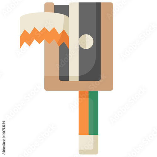 sharpener flat icon
