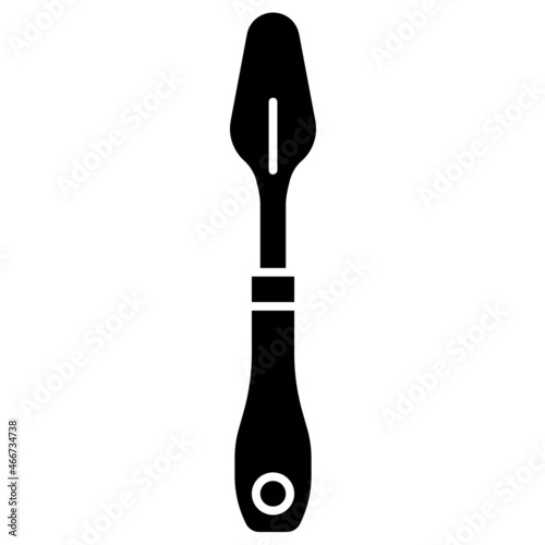 scraper solid icon
