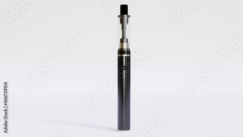 Black E-cigarette or vaping device