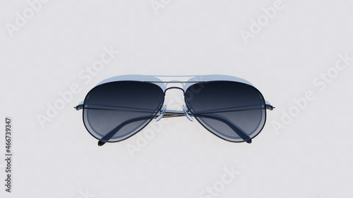 Aviator sunglasses isolated 