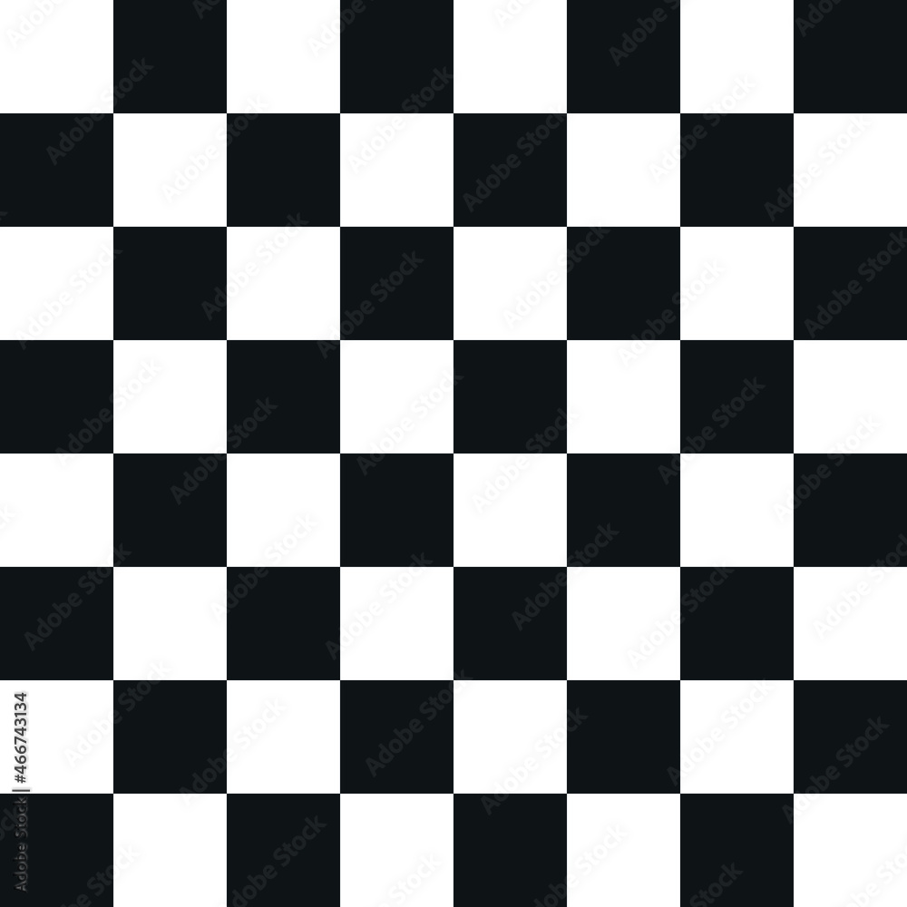 Fototapeta premium Abstract background black and white Chessboard Pattern Optical illusion Texture. for your design