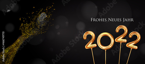 Neujahrsgruss 2022 - Frohes Neues Jahr