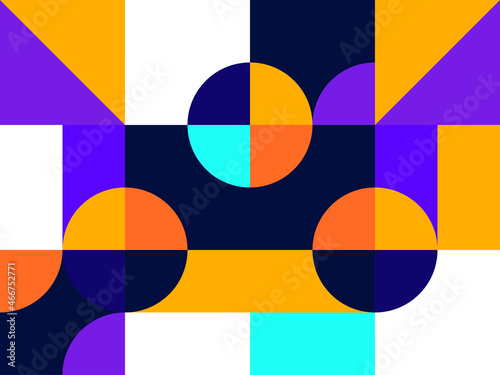 Abstract Geometry Pattern Artwork Background