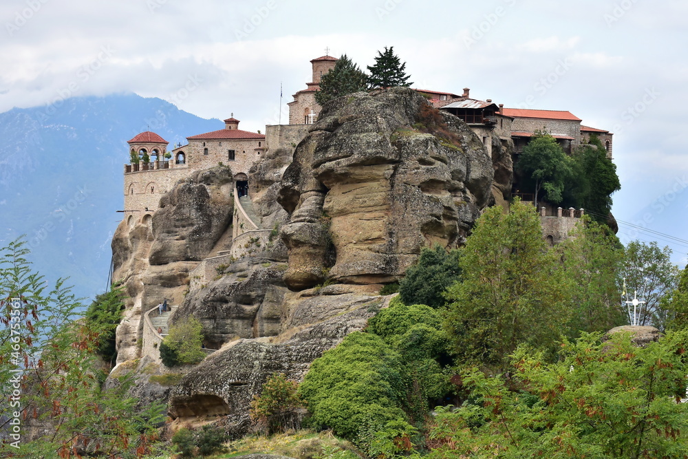 monastery Varlaam neer village Kalabaka in Greece