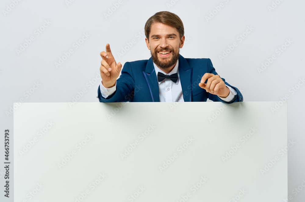businessmen white paper in the hands of marketing isolated background businessmen white paper in the hands of marketing isolated background