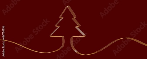 modern merry christmas card...