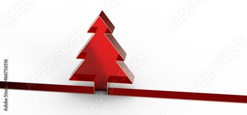 modern merry christmas card...