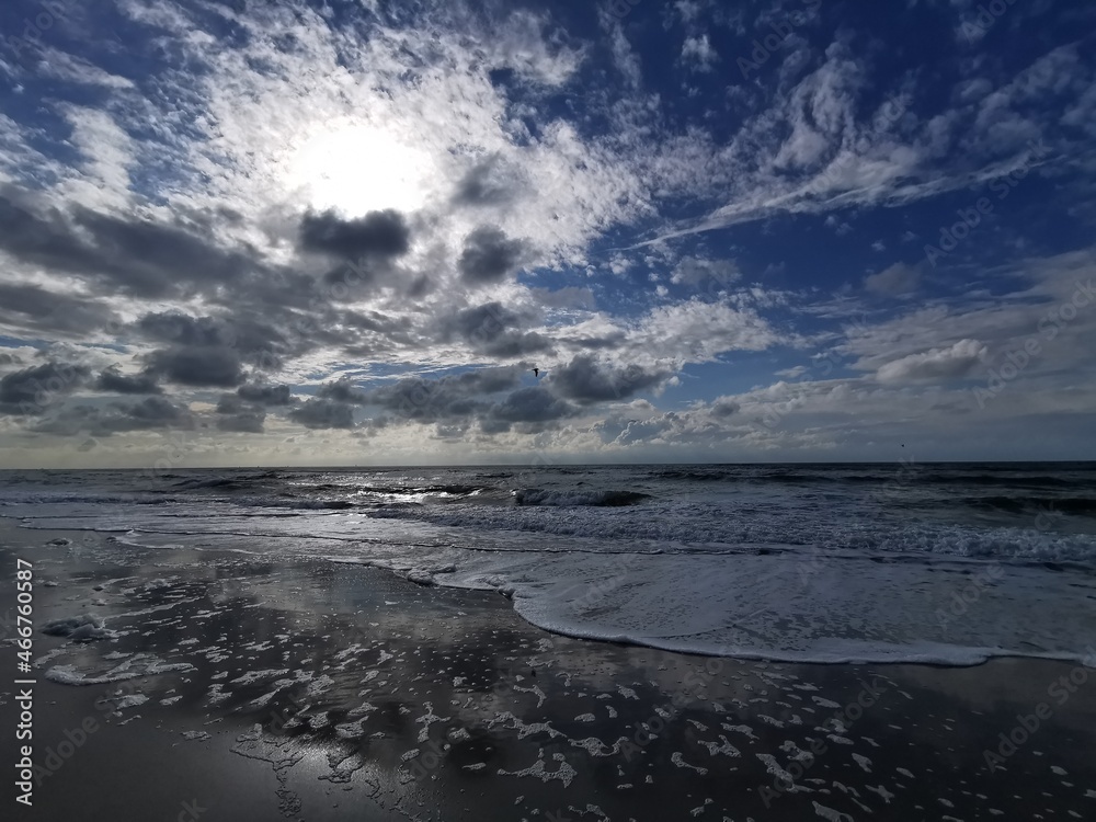 Fototapeta premium sky over the sea