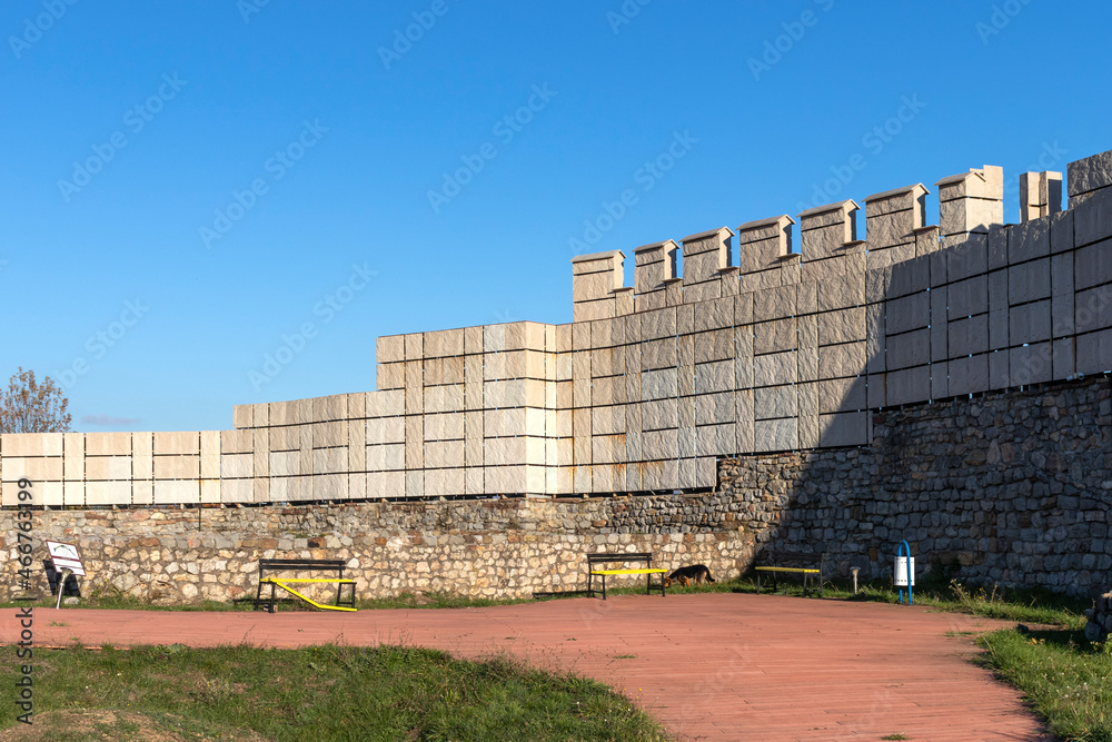 Obraz premium Ruins of medieval fortificated city of Krakra, Bulgaria