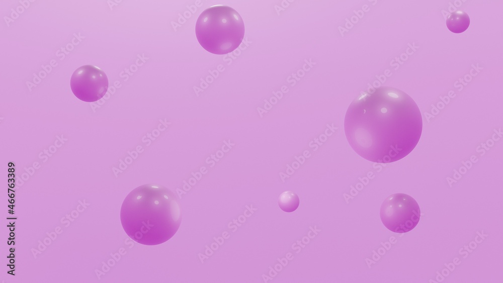 bubbles on a black background