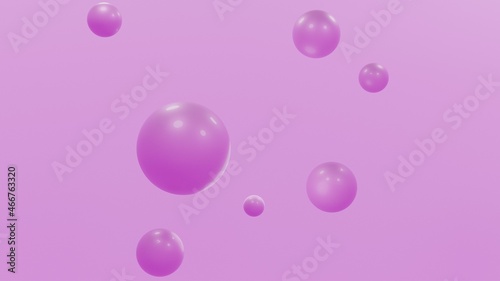 pink bubbles