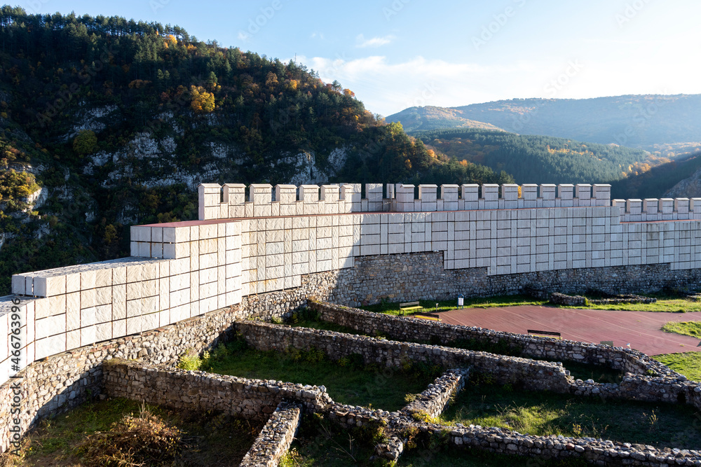 Ruins of medieval fortificated city of Krakra, Bulgaria Ruins of medieval fortificated city of Krakra, Bulgaria