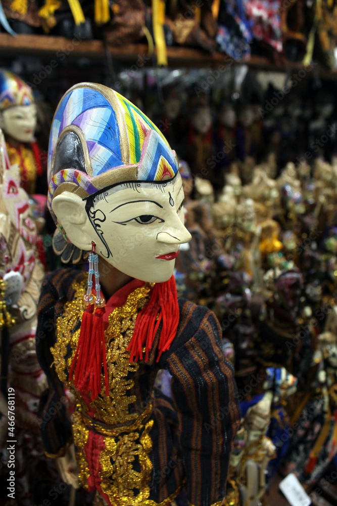 Javanese crafts. Yogyakarta, Indonesia - June 2016.