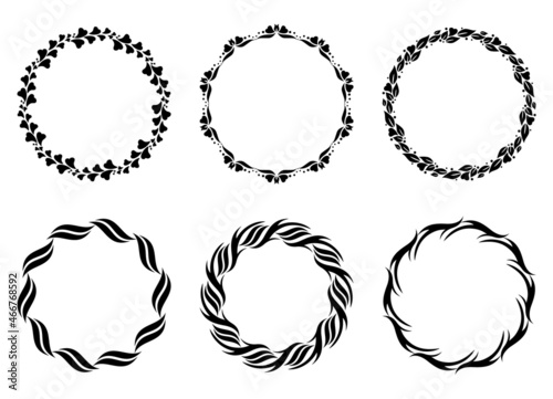 Set of decorative frames. R...