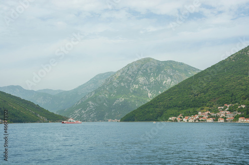 Landscape of the Boka Kotor Bay of Montenegro © allai