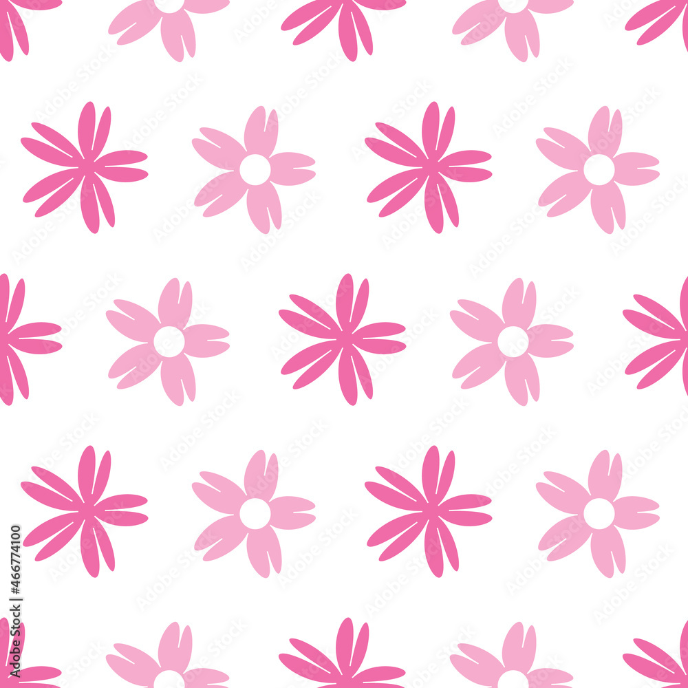Vector white background white pink cherry tree flowers and cherry blossom sakura flowers. Seamless pattern background Vector white background white pink cherry tree flowers and cherry blossom sakura flowers. Seamless pattern background