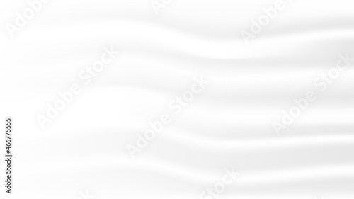 abstract white smooth creased satin background for website banner and corporate presentation template design