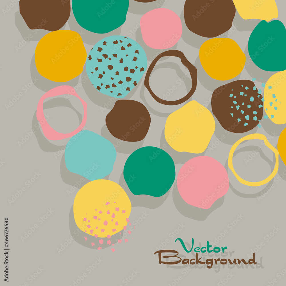 Retro circles background, use for covers, banners, flyers and posters with abstract geometric design. Retro circles background, use for covers, banners, flyers and posters with abstract geometric design.