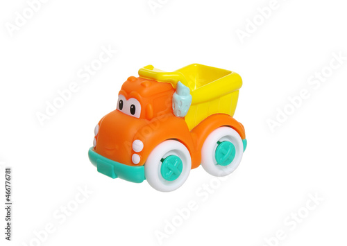  Toy car isolated on white