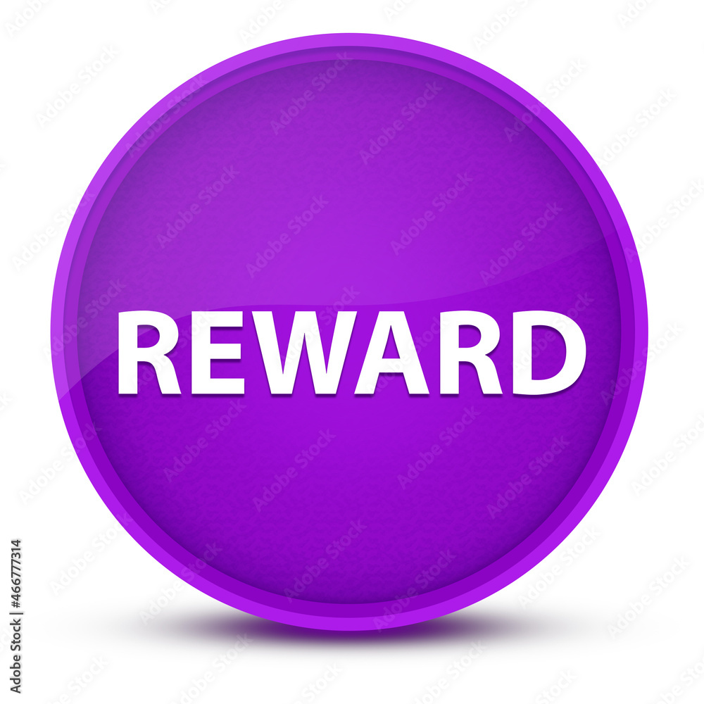 Reward luxurious glossy purple round button abstract Reward luxurious glossy purple round button abstract