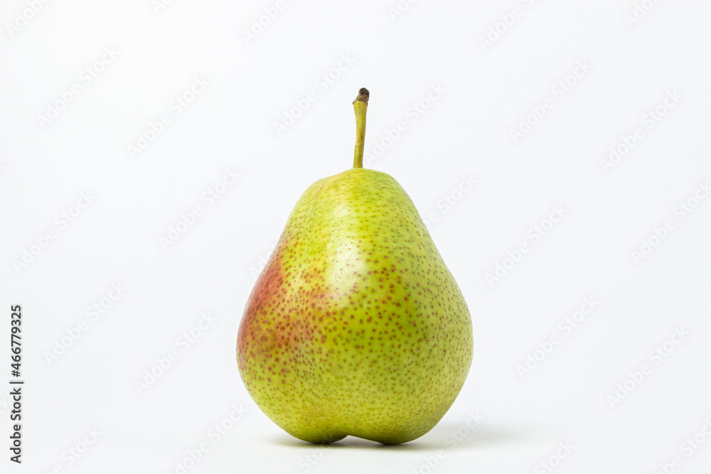 Isolated pear on a white background. Fresh ripe pear. Healthy diet Isolated pear on a white background. Fresh ripe pear. Healthy diet