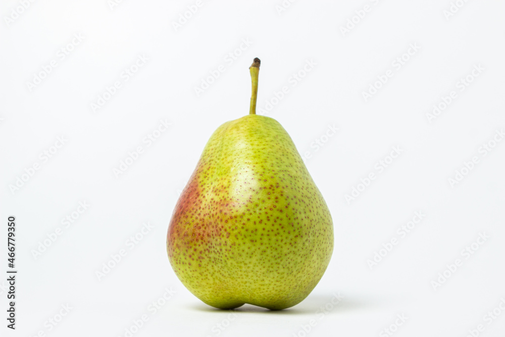 Isolated pear on a white background. Fresh ripe pear. Healthy diet Isolated pear on a white background. Fresh ripe pear. Healthy diet