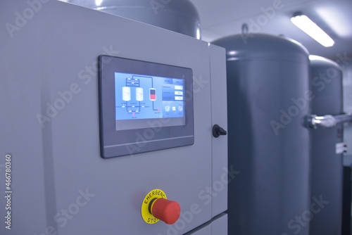 Obraz na plátně Oxygen production station, in the hospital
