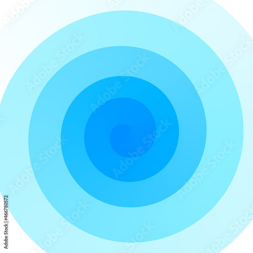Abstract blue spiral lines background.
