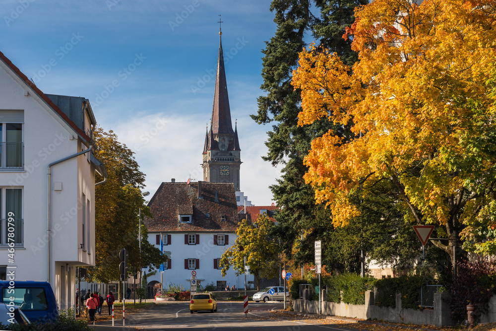 Radolfzell am Bodensee im Oktober 2021; Deutschland