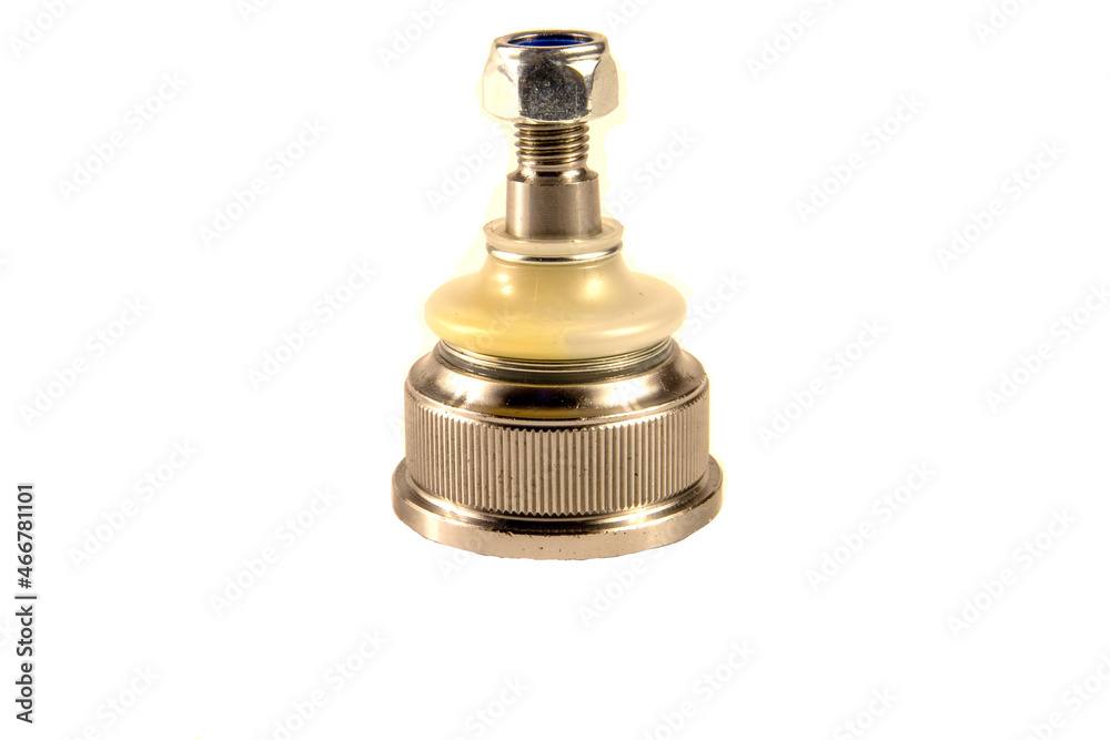 Ball bearing. Spare part for car isolated on white. Ball bearing. Spare part for car isolated on white.