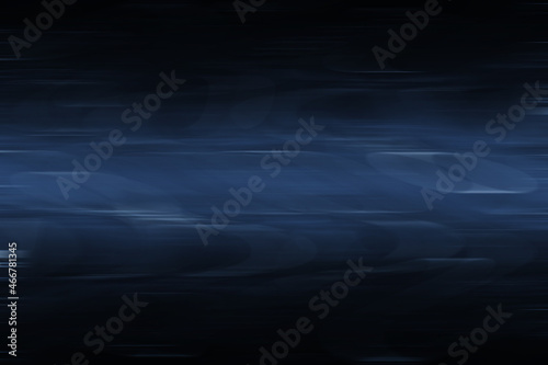 science, futuristic, energy technology concept. Digital image of rays, stripes of lines with blue light, speed and motion blur on a dark blue background