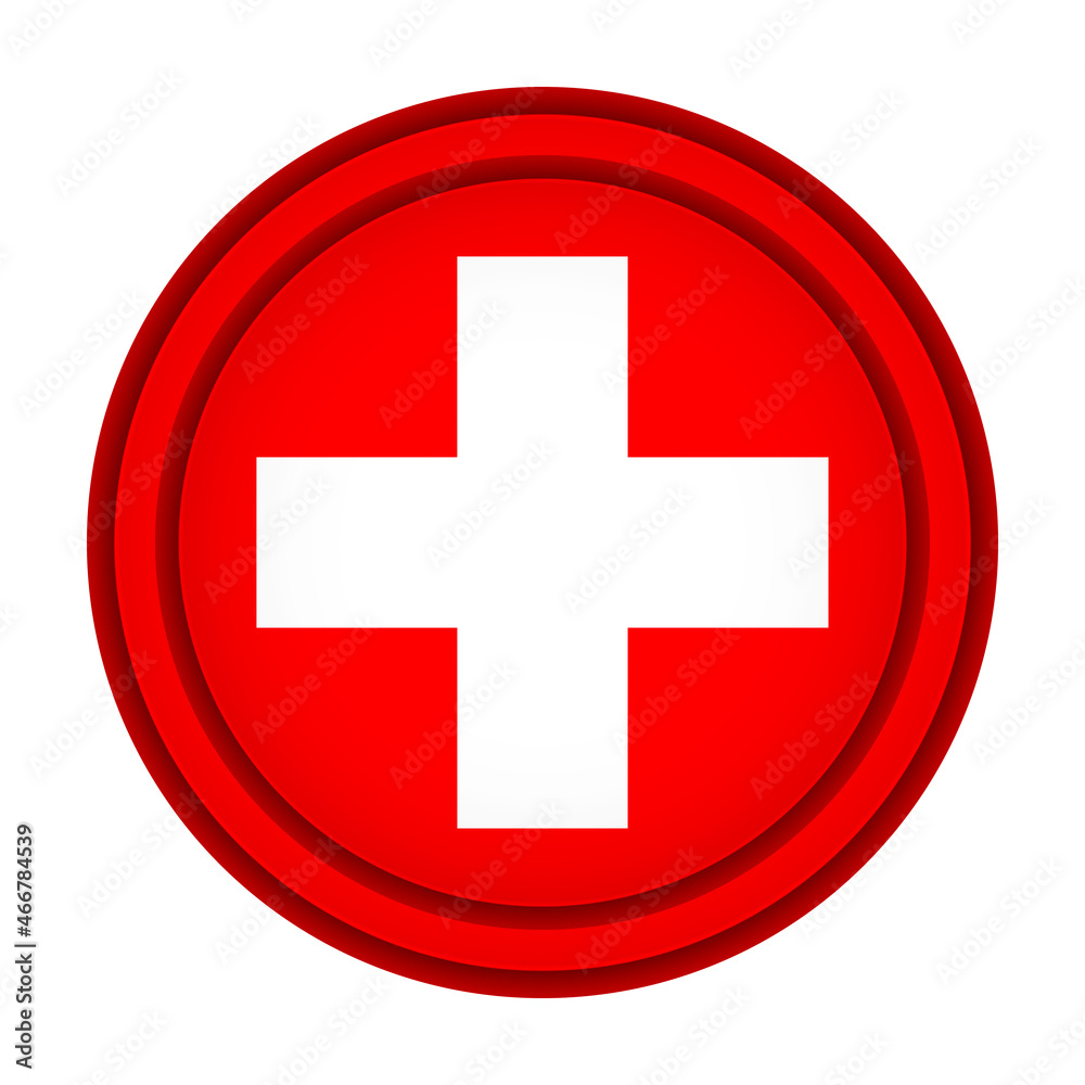 Glass light ball with flag of Switzerland. Round sphere, template icon. Swiss national symbol. Glossy realistic ball, 3D abstract vector illustration highlighted on a white background. Big bubble Glass light ball with flag of Switzerland. Round sphere, template icon. Swiss national symbol. Glossy realistic ball, 3D abstract vector illustration highlighted on a white background. Big bubble