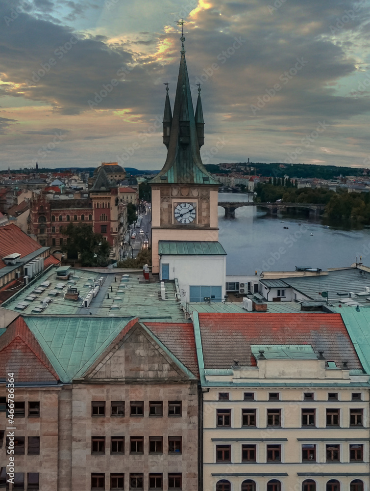 Naklejka premium torre del reloj