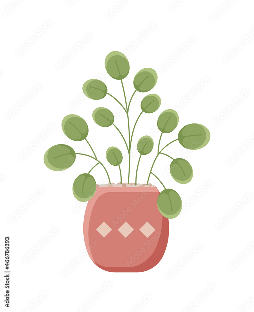 Botancal illustration with leaves and plant. Beautiful flower vase with colorful flower vector flat icon. Colorful flower in vase isolated flat icon on white background. Vector illustration eps 10 Botancal illustration with leaves and plant. Beautiful flower vase with colorful flower vector flat icon. Colorful flower in vase isolated flat icon on white background. Vector illustration eps 10
