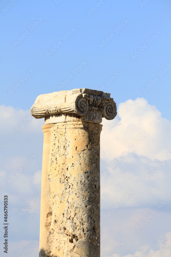 ancient Greek column  