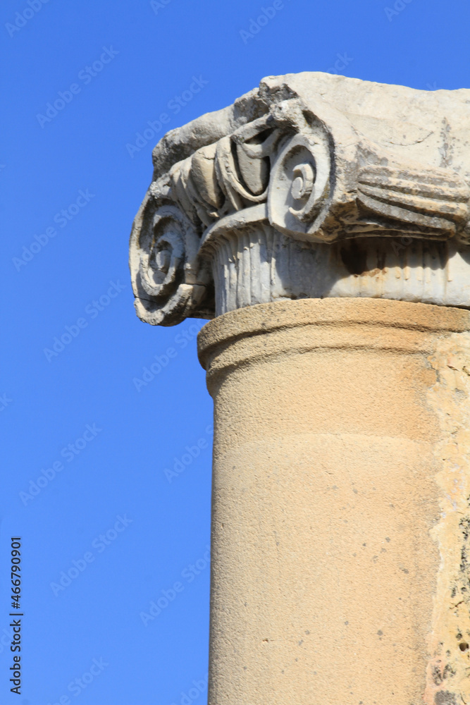 ancient Greek column  