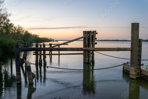 Pointe A La Hache Ferry Port Sunset, LA USA