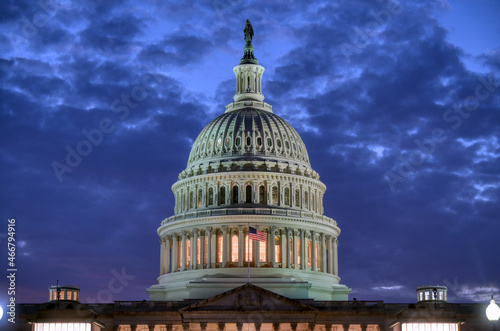 Fototapeta The United States Capitol in Washington, D.C.