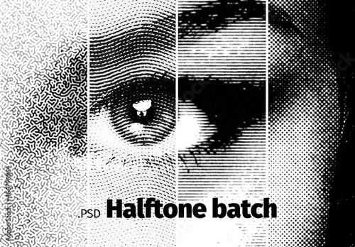 Halftone Pattern Effect