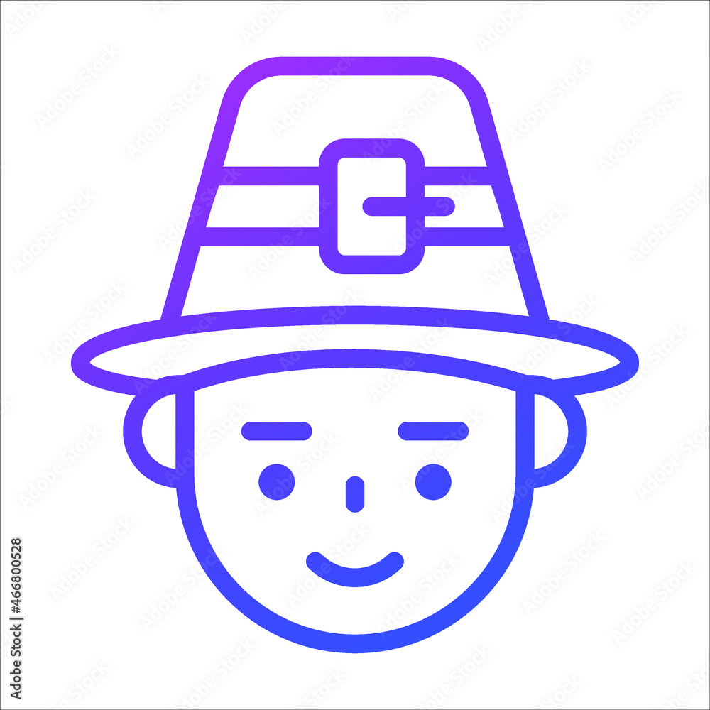 cowboy vector outline icon. Modern thin line symbols. Collection of traditional elements. cowboy vector outline icon. Modern thin line symbols. Collection of traditional elements.