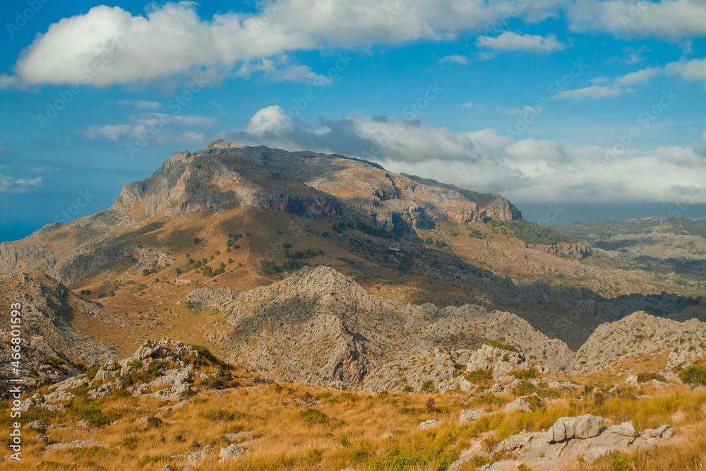 Landscape in the mountains