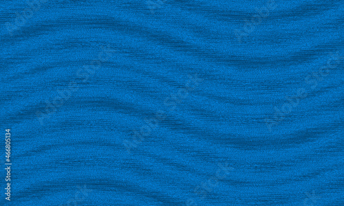 Blue abstract background with waves, template design