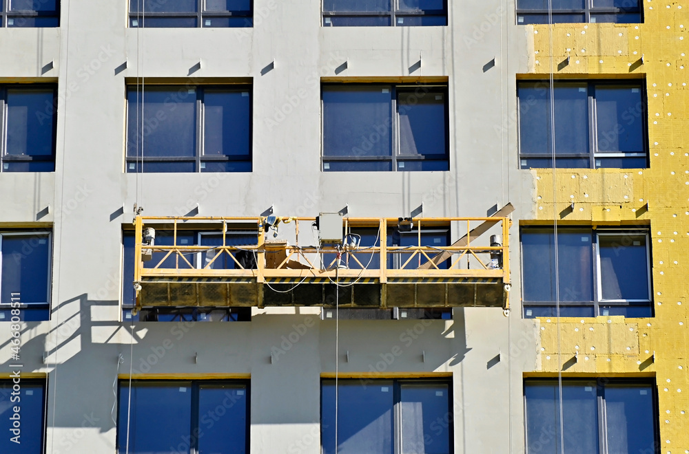 Suspended Platform (ZLP) on wall