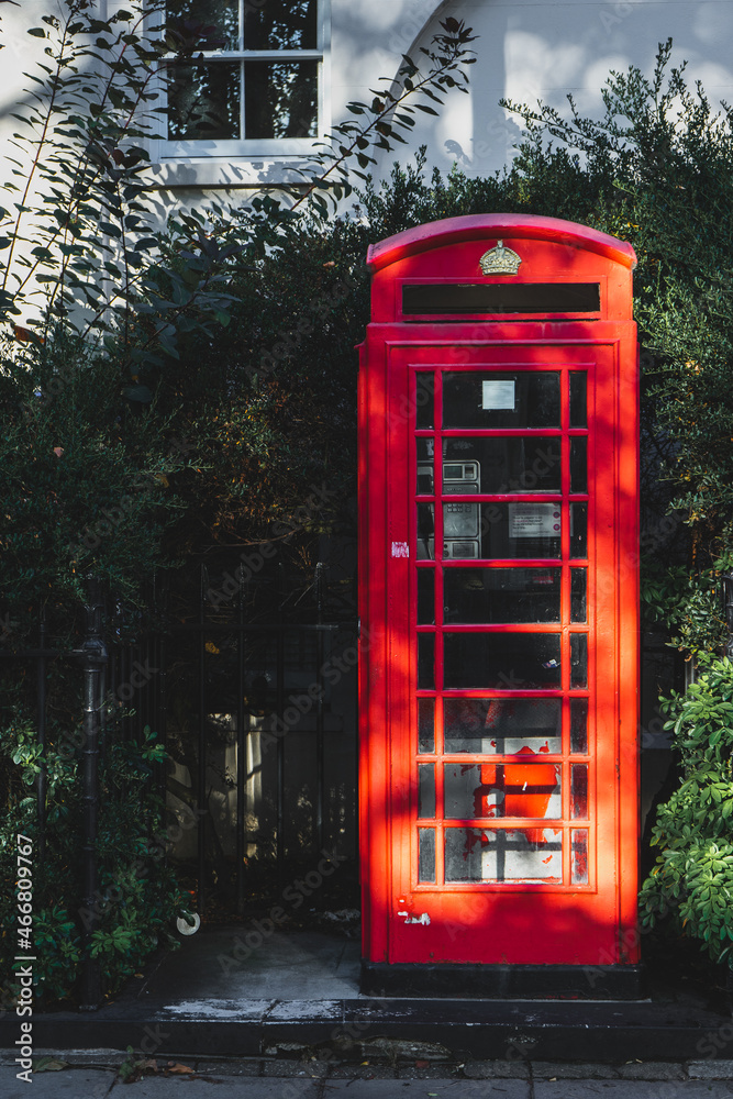 Obraz premium london telephone box
