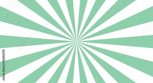 Sunburst or sun burst retro background. Ray stripes.