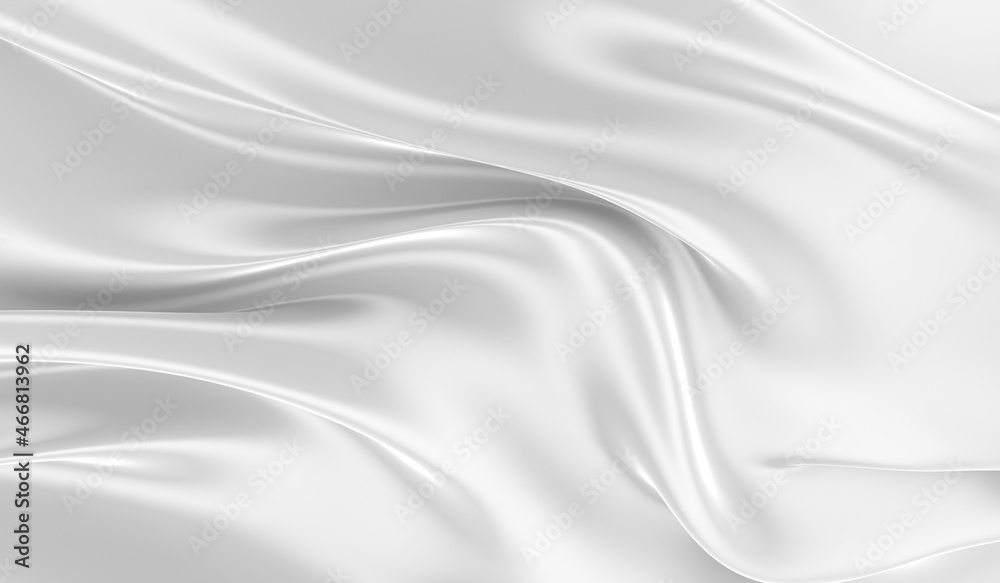 White silk background. Waves of red silk full screen. Abstract elegant background for your project. White silk background. Waves of red silk full screen. Abstract elegant background for your project.
