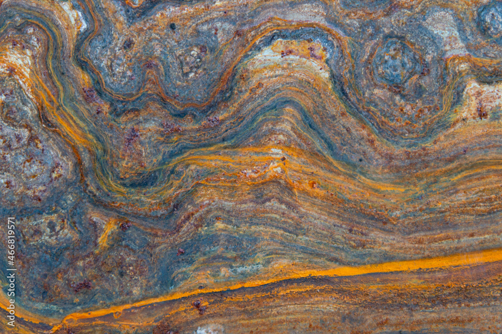 grunge background: curly rust on an old metal surface, toning grunge background: curly rust on an old metal surface, toning
