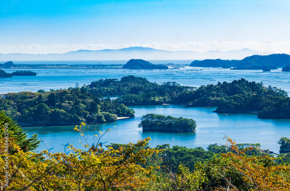 Obraz premium 日本三景 秋の松島