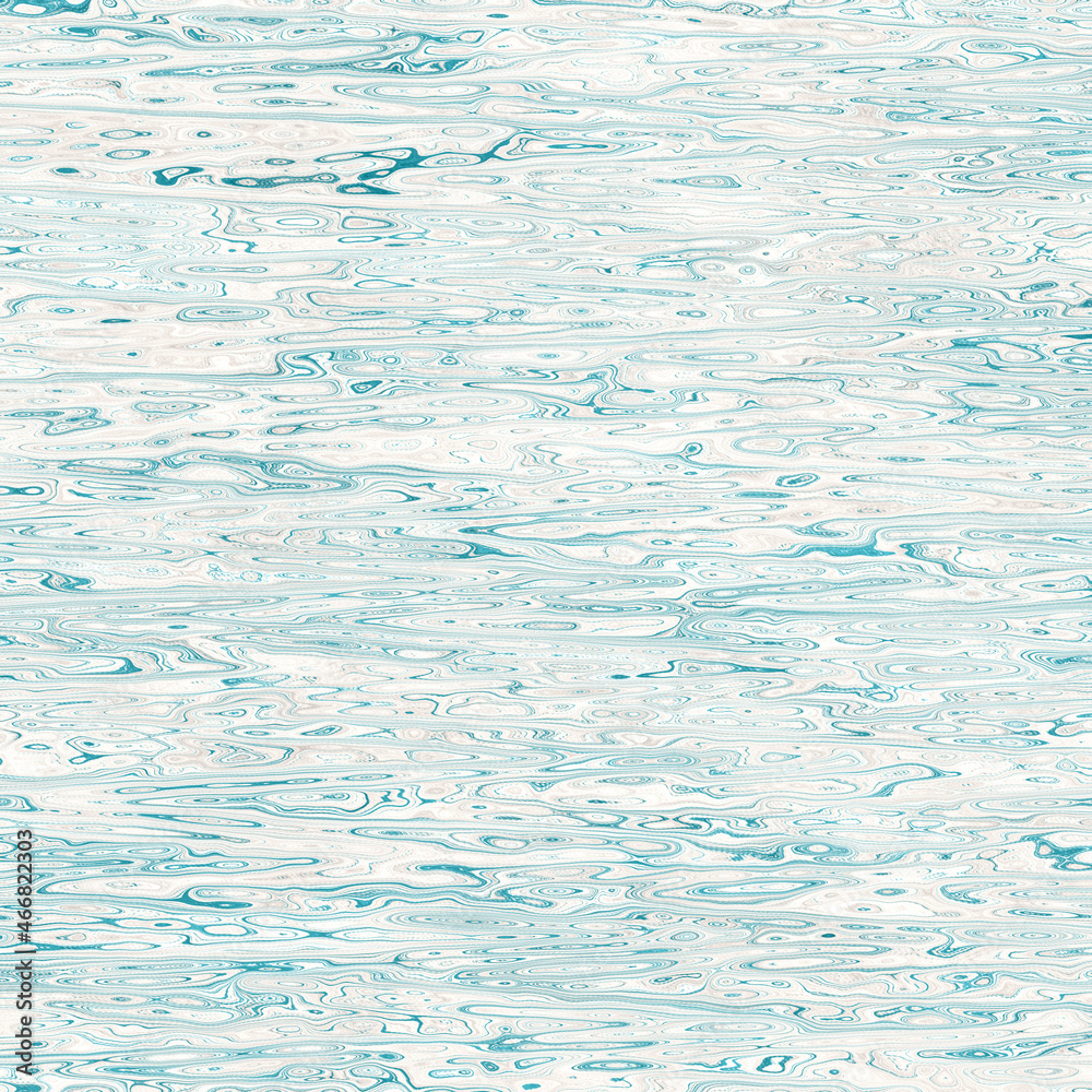 Blue water mottled swirl nautical texture background. Summer coastal living style home decor. Wave turquoise liquid flow effect. Fluid motion textile seamless pattern. Blue water mottled swirl nautical texture background. Summer coastal living style home decor. Wave turquoise liquid flow effect. Fluid motion textile seamless pattern.